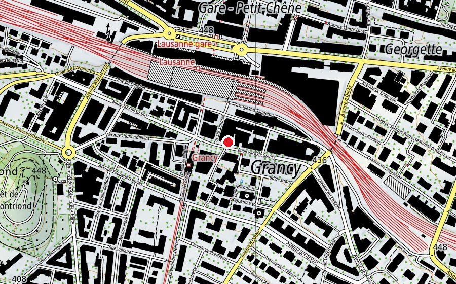 Map showing the location of Let's Go Fitness (Fitness centre)