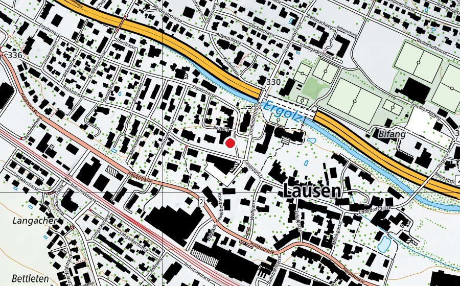Map showing the location of Let's Go Fitness (Fitness centre)