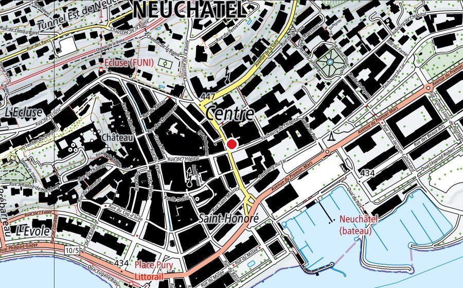 Mappa con la posizione di Let's go fitness (Centro fitness)