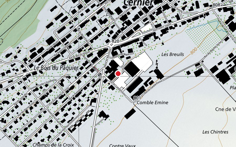 Carte indiquant l’emplacement de Let's Go Fitness (Salle de fitness)