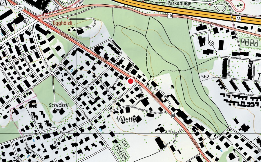 Map showing the location of liechtifit (Fitness centre)