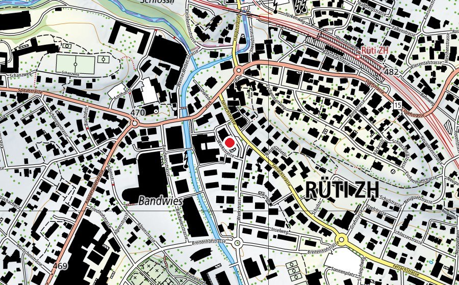 Mappa con la posizione di LifeFit (Centro fitness)