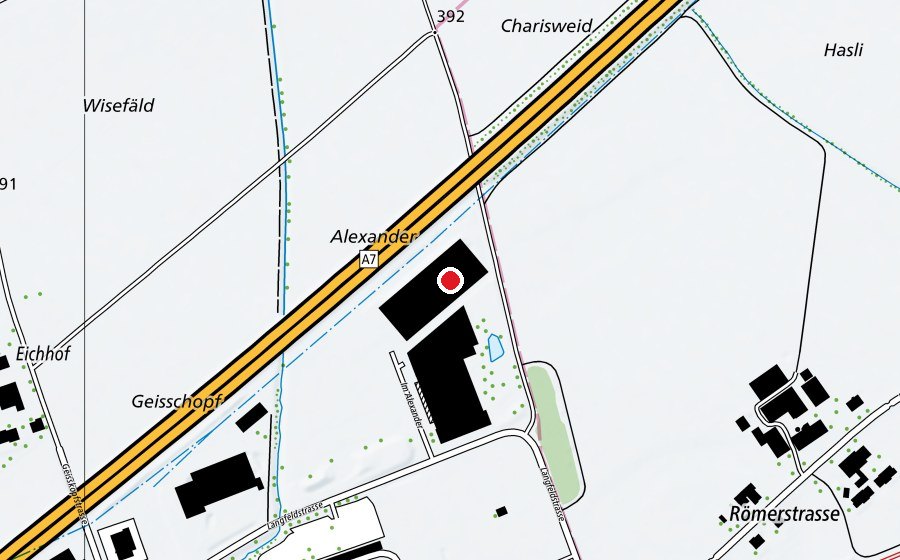 Mappa con la posizione di Lionsoul (Centro fitness)
