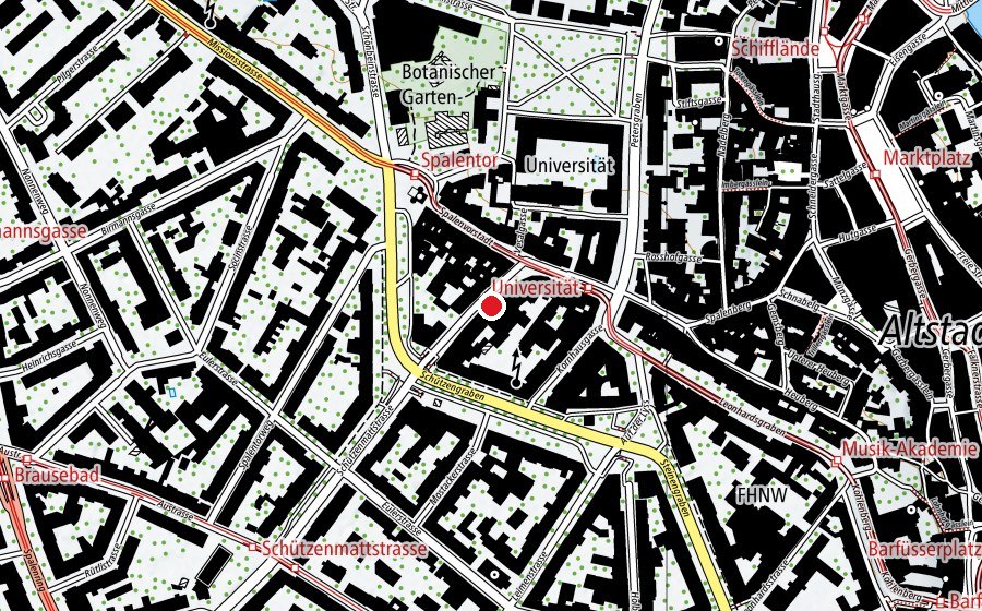 Map showing the location of Medical Fitness Team (Fitness centre)