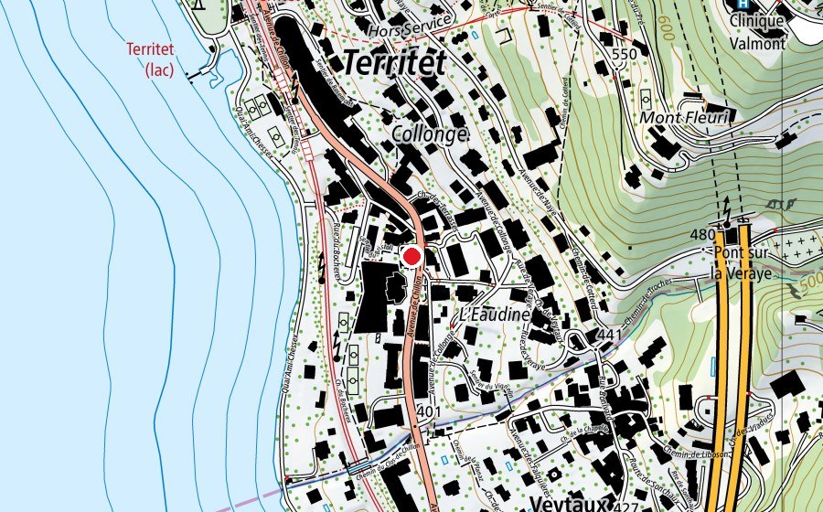 Map showing the location of Mov'it Fitness (Fitness centre)