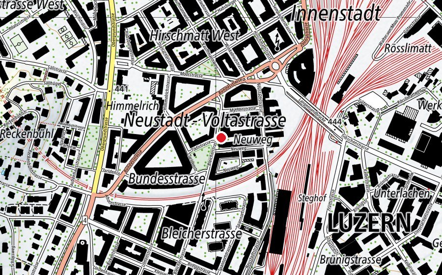 Carte indiquant l’emplacement de Mrs. Sporty (Salle de fitness)