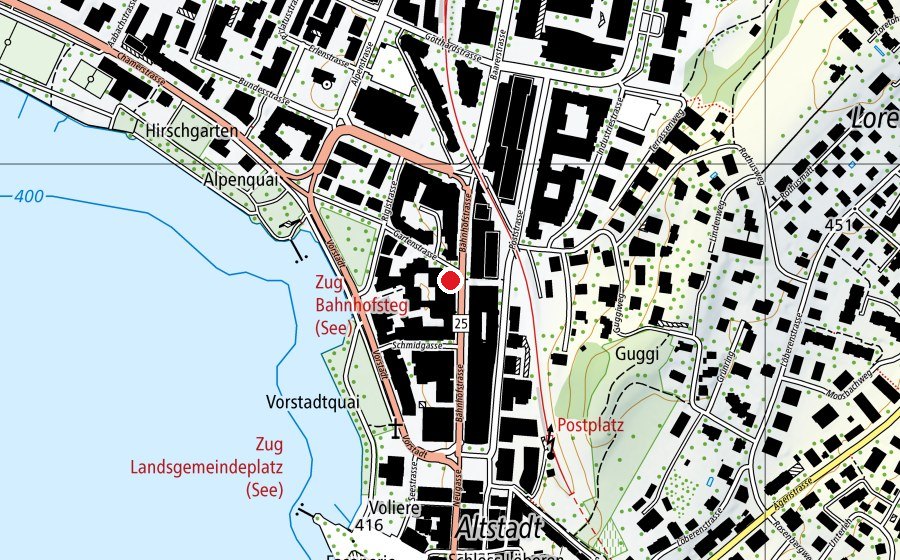 Mappa con la posizione di NonStop Gym (Centro fitness)
