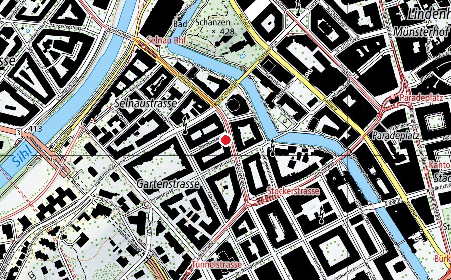 Carte indiquant l’emplacement de Now (Salle de fitness)