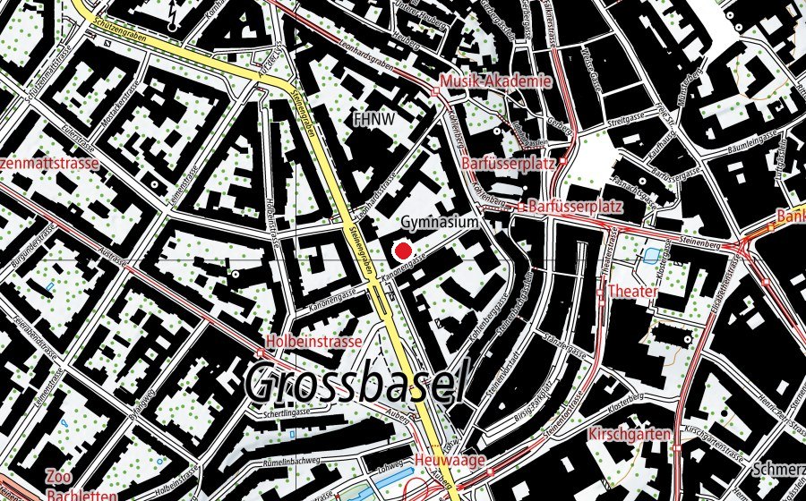 Map showing the location of pilatesandmore (Fitness centre)