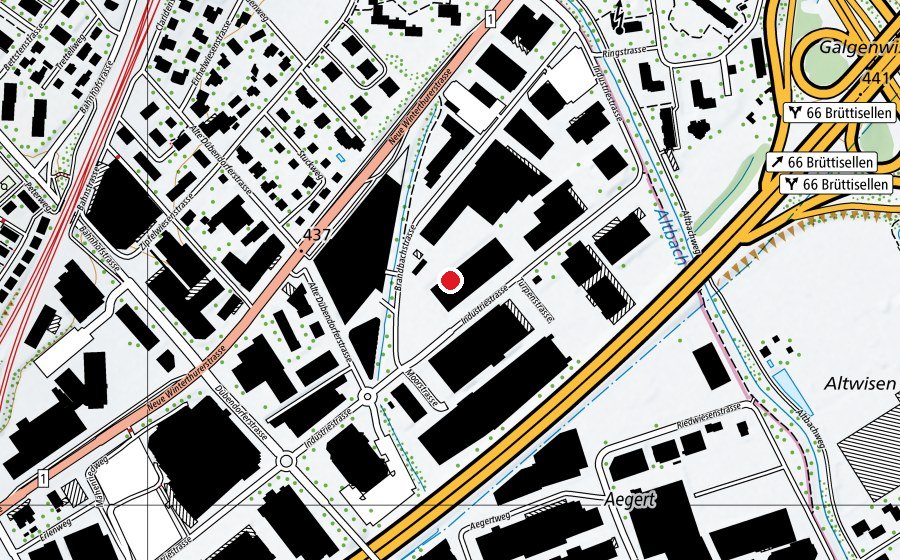 Carte indiquant l’emplacement de PureGym (Salle de fitness)
