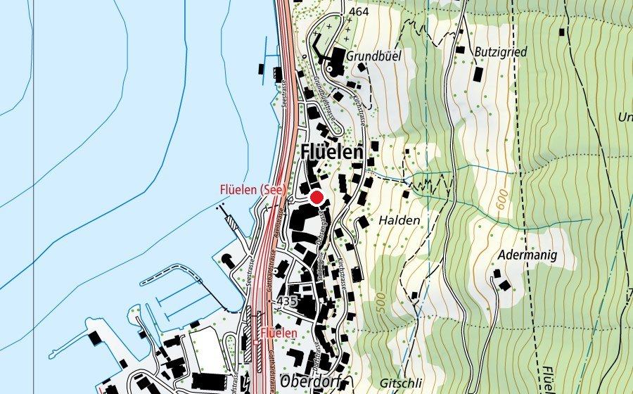 Carte indiquant l’emplacement de Raum Drei Yoga (Salle de fitness)
