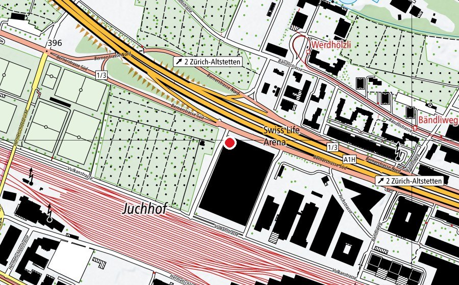Map showing the location of Reha-4-Health (Fitness centre)