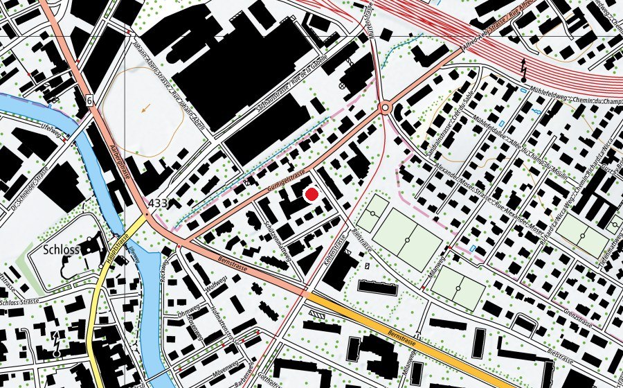 Map showing the location of San-Gym Fitness and Kickboxing (Fitness centre)