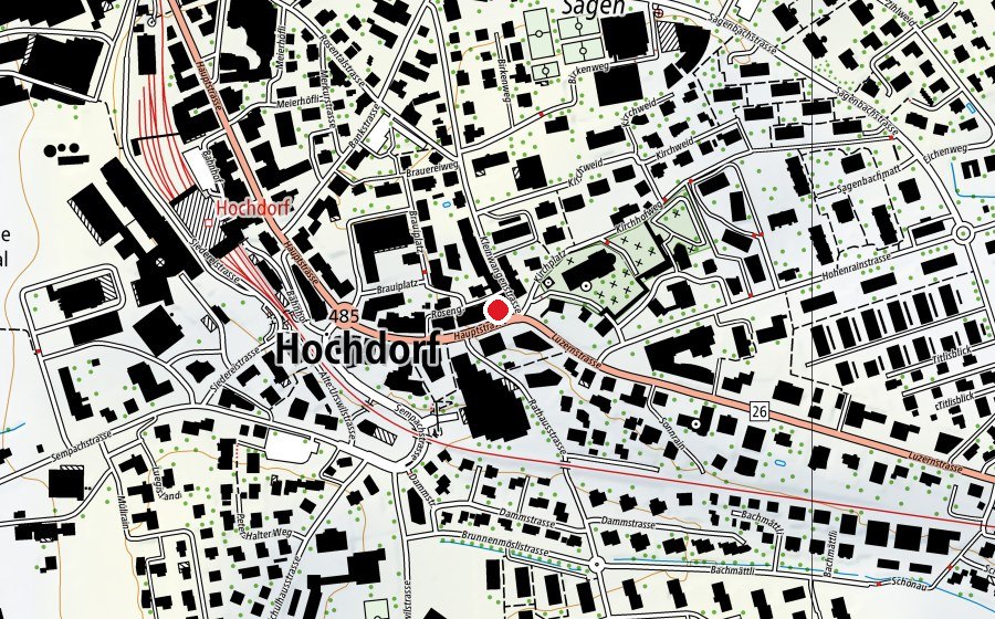Carte indiquant l’emplacement de Singha (Salle de fitness)