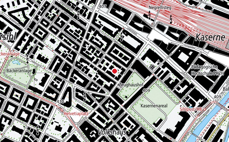 Mappa con la posizione di Soul City (Centro fitness)
