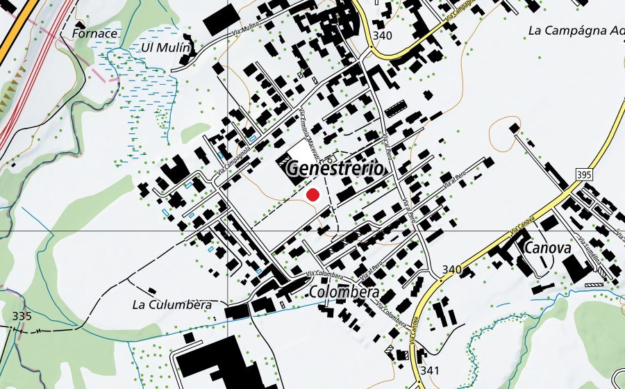 Map showing the location of SportAcademy (Fitness centre)