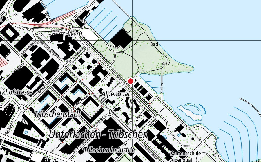 Mappa con la posizione di Street Workout (Centro fitness)