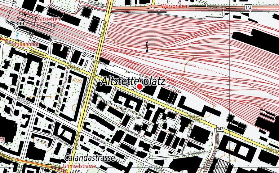 Mappa con la posizione di Survival Fitness (Centro fitness)