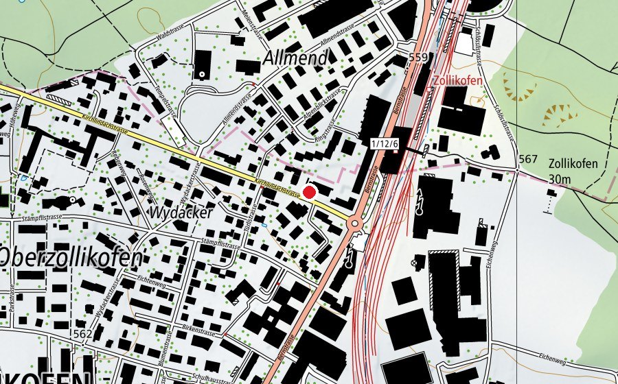 Carte indiquant l’emplacement de Swiss Gym (Salle de fitness)