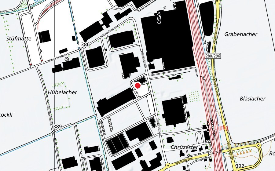 Carte indiquant l’emplacement de The Gym (Salle de fitness)