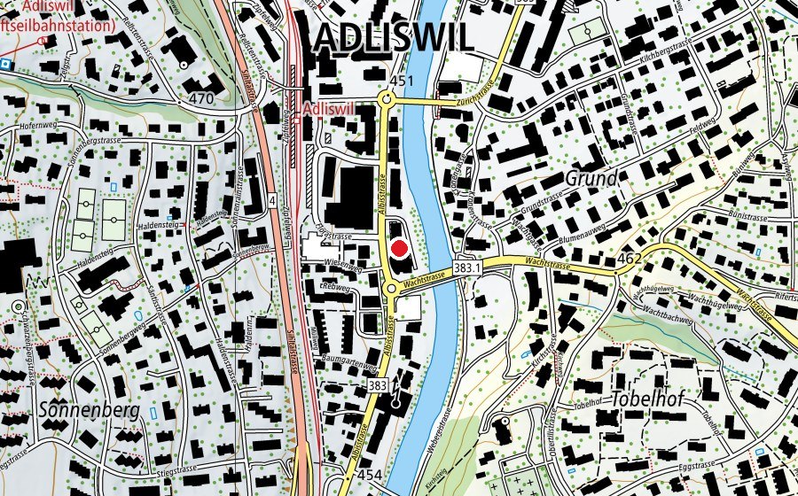 Map showing the location of The Workout Space (Fitness centre)