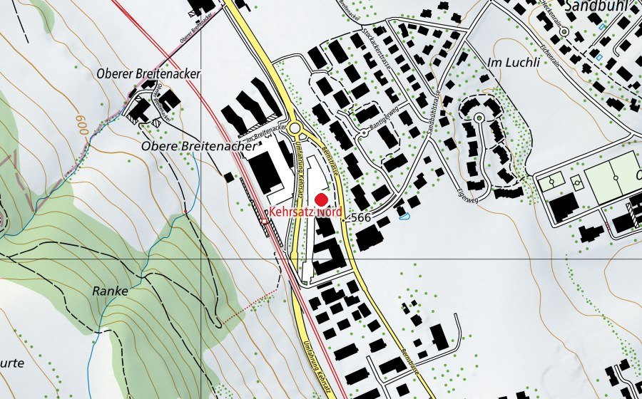 Mappa con la posizione di update Fitness (Centro fitness)