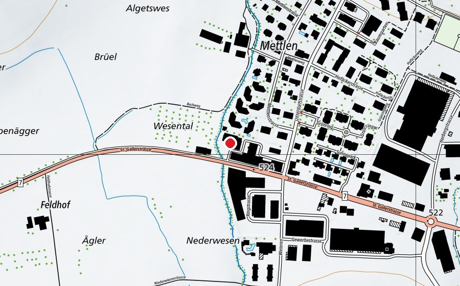 Carte indiquant l’emplacement de update Fitness (Salle de fitness)