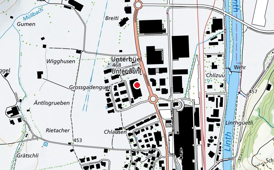 Map showing the location of well come FIT (Fitness centre)