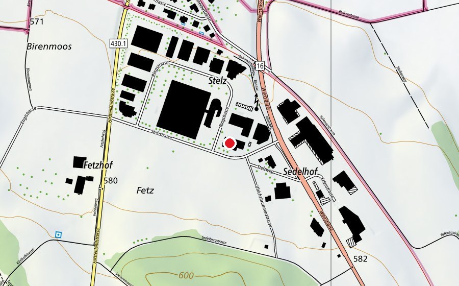 Carte indiquant l’emplacement de well come FIT (Salle de fitness)