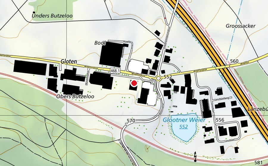 Carte indiquant l’emplacement de well come FIT (Salle de fitness)