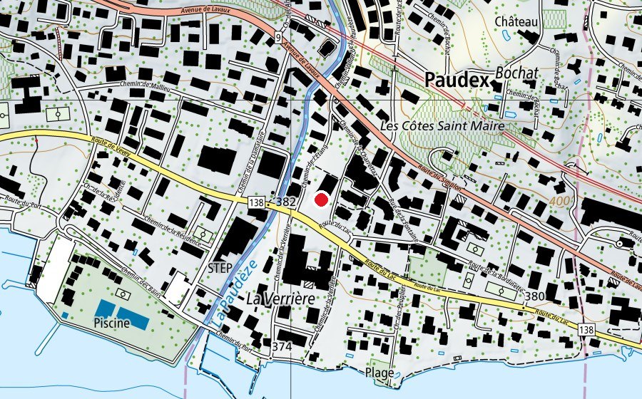Carte indiquant l’emplacement de Yatoo (Salle de fitness)