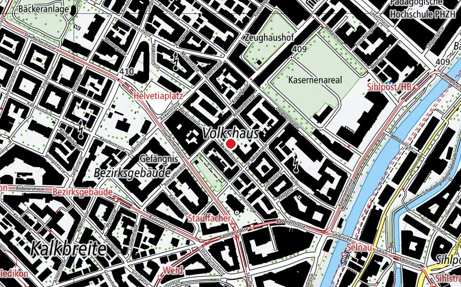 Carte indiquant l’emplacement de Yoga City (Salle de fitness)