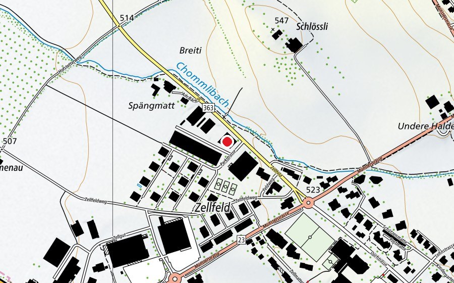 Mappa con la posizione di Yoga mit Leichtigkeit (Centro fitness)