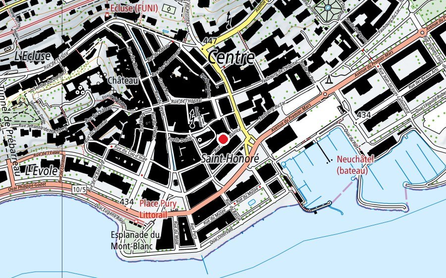 Carte indiquant l’emplacement de Yoki (Salle de fitness)