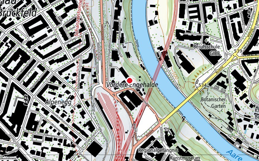 Carte indiquant l’emplacement de Institut für Unternehmensrechnung und Controlling (Haute école)