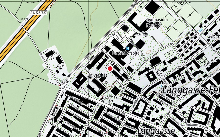 Mappa con la posizione di Parasitologie (Scuola universitaria)