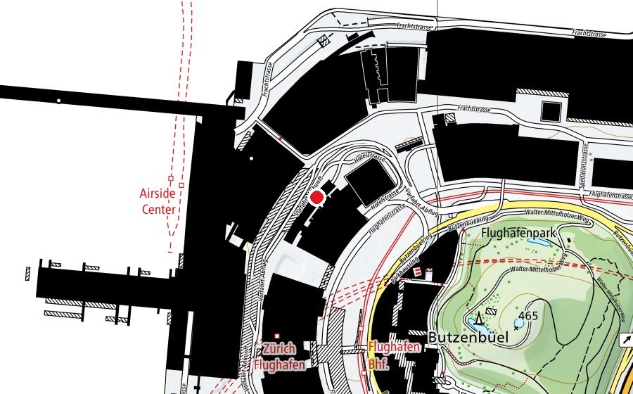 Carte indiquant l’emplacement de SSIB Swiss School for International Business (Haute école)