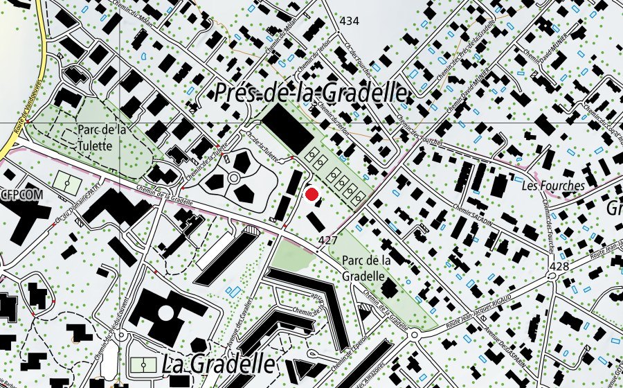 Mappa con la posizione di Tai Chi Genève (Scuola universitaria)