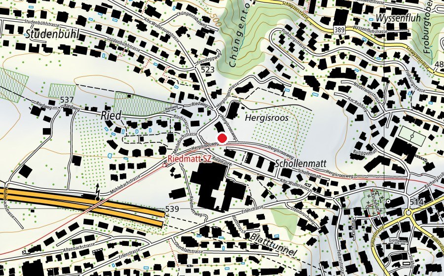 Carte indiquant l’emplacement de ABC Learning Tree (École enfantine)