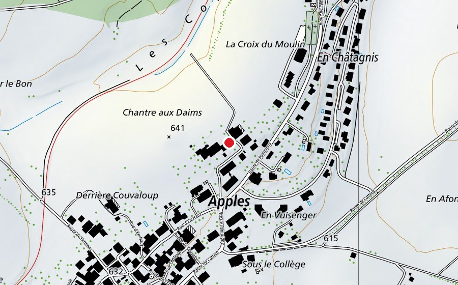 Map showing the location of Bambidule (Kindergarten)