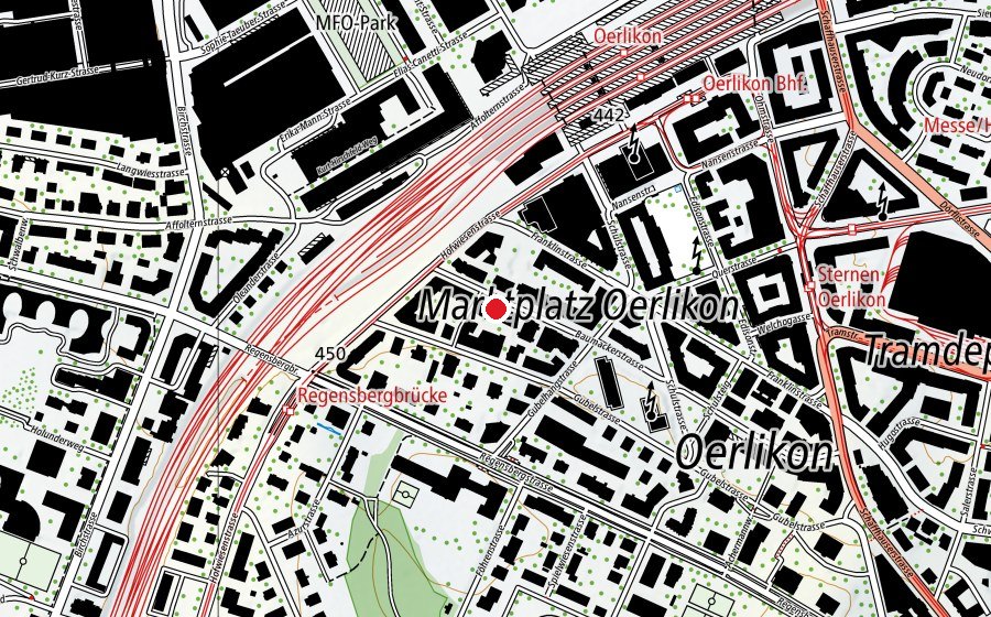 Karte mit dem Standort von Bambola (Kindergarten)