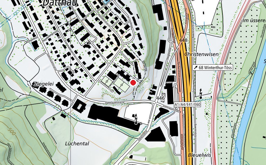 Mappa con la posizione di Betreuung Laubegg (Scuola dell’infanzia)