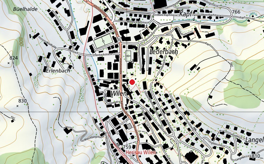 Mappa con la posizione di Bienengarten (Scuola dell’infanzia)