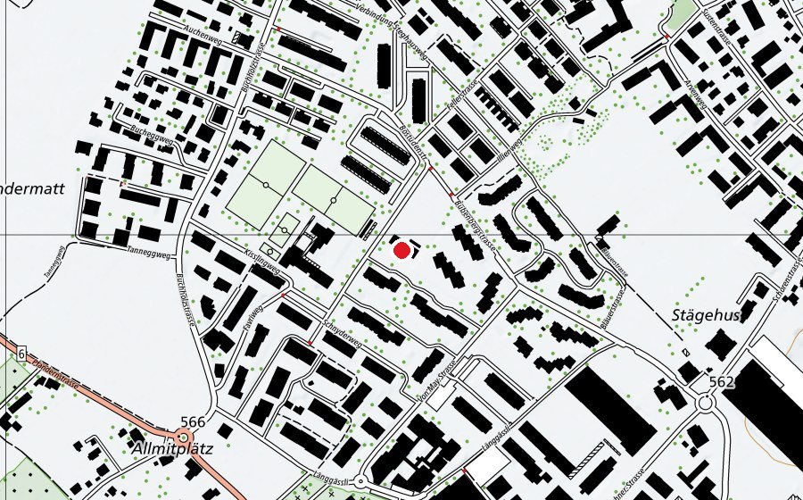 Mappa con la posizione di Buchholz (Scuola dell’infanzia)