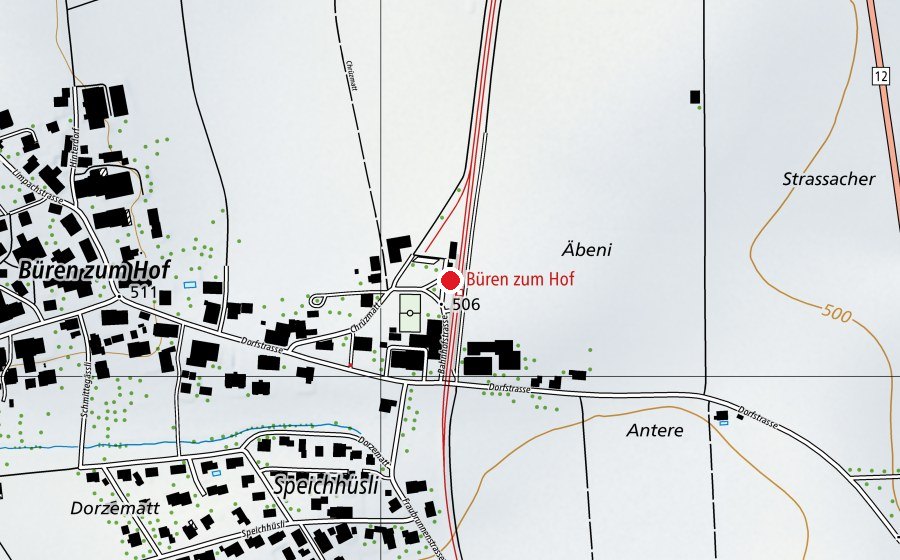 Mappa con la posizione di Chinderhus Tabaluga (Scuola dell’infanzia)