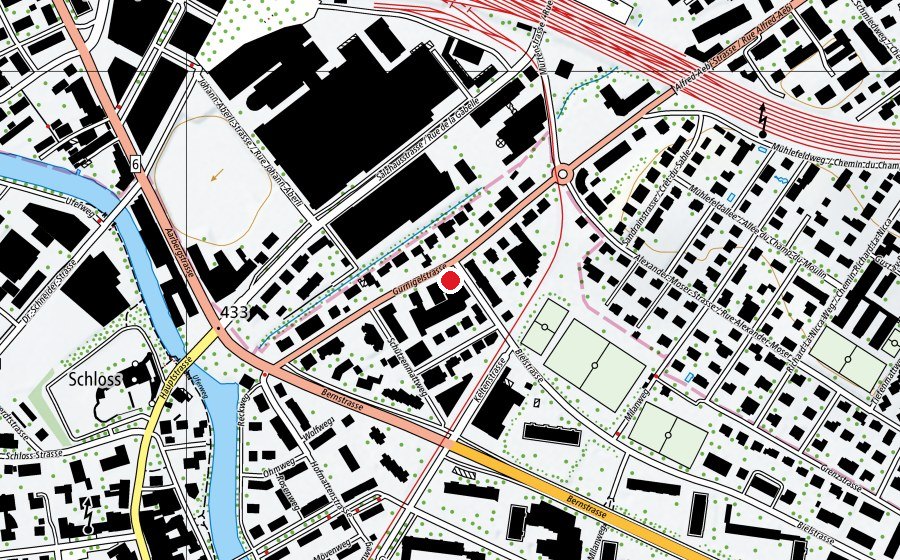 Mappa con la posizione di Crèche Petit Ciel (Scuola dell’infanzia)