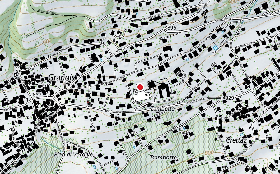 Map showing the location of Crèche Snoopy (Kindergarten)