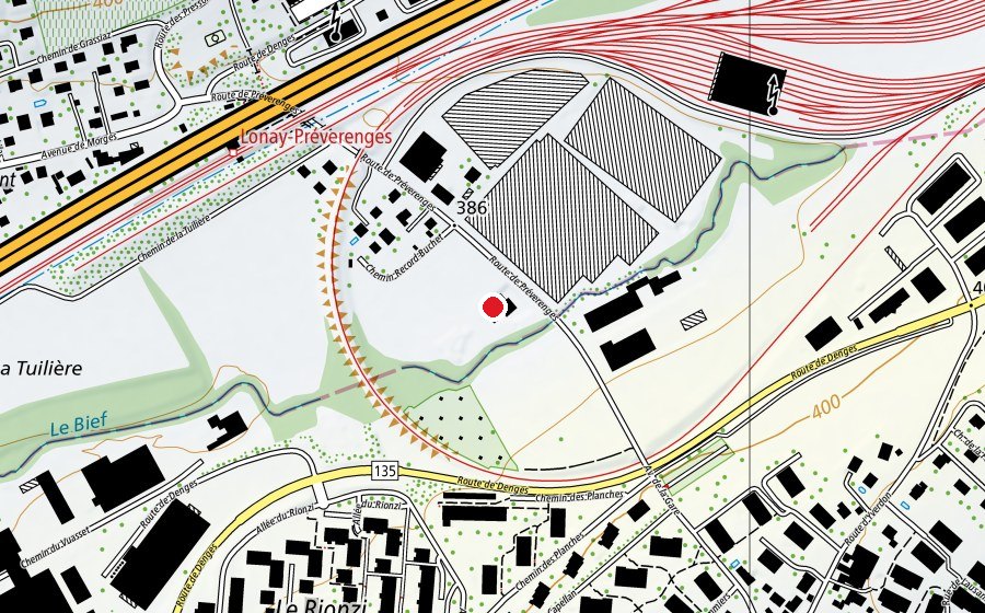 Map showing the location of おひさま日本語学校 - Ecole japonaise OHISAMA (Kindergarten)