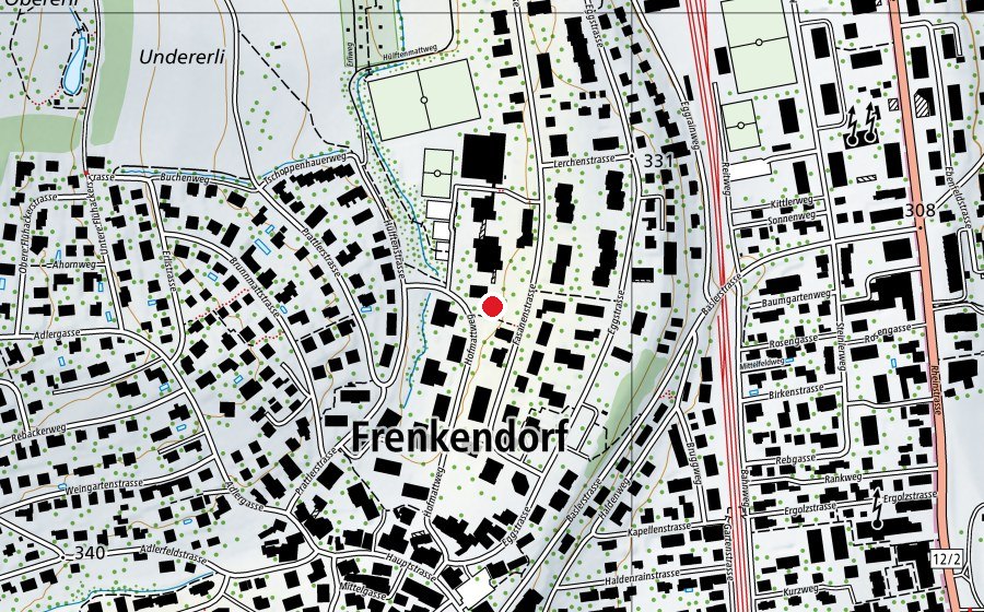 Map showing the location of Egg (Kindergarten)
