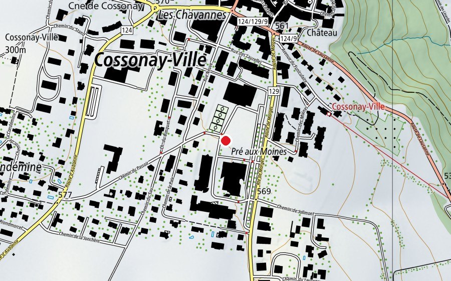 Mappa con la posizione di Espace Alfred Landry (Scuola dell’infanzia)